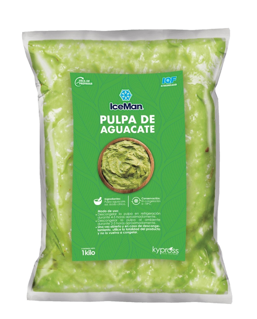 Pulpa de Aguacate - 1 kg
