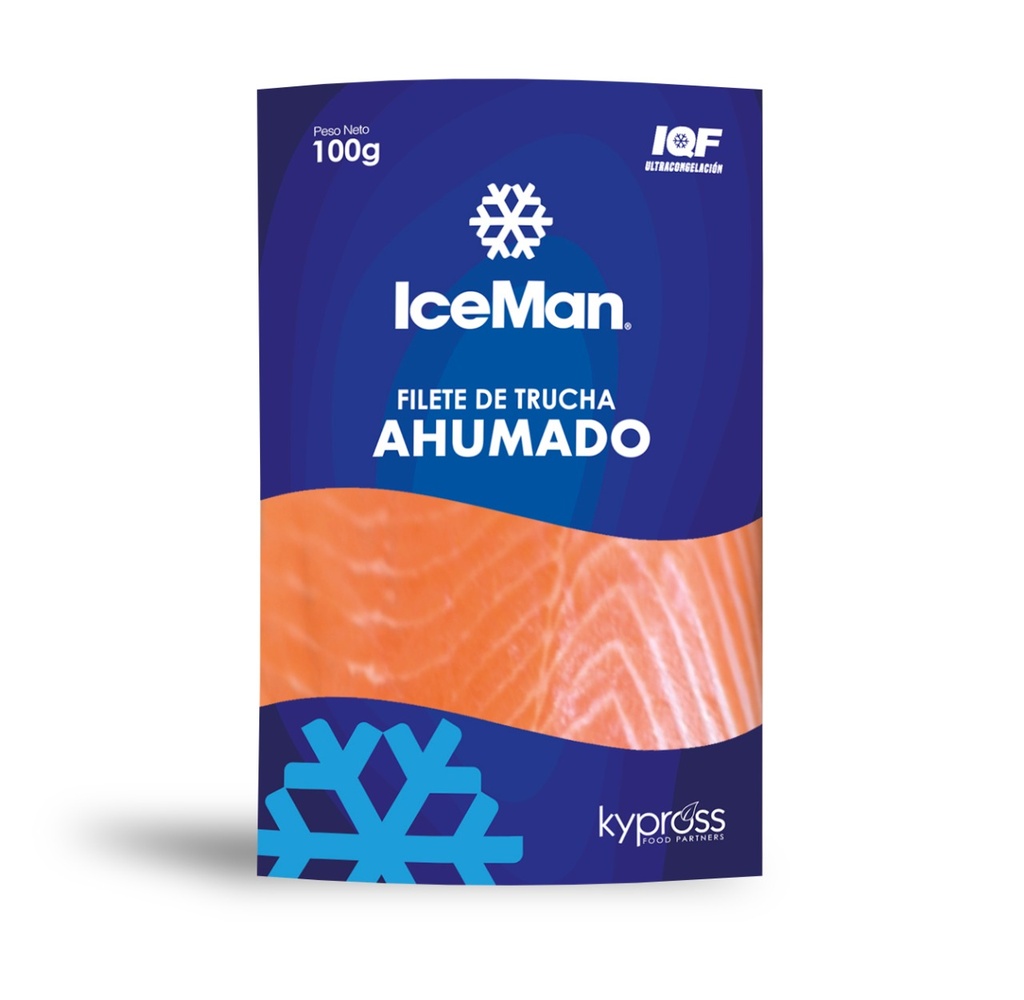 IceMan Filete de Trucha Ahumada - 100 Gr
