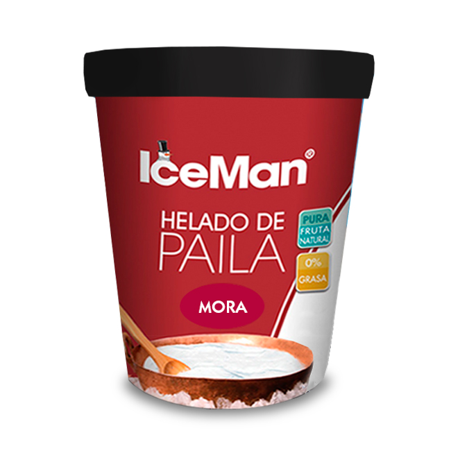 IceMan Helado de Paila Mora - 1 litro