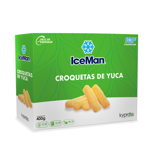 IceMan Croqueta de Yuca - 400 gramos